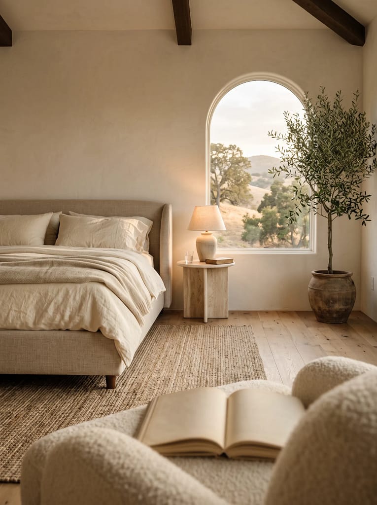 22 Bedroom Ideas for Cozy Stylish Dream Spaces 4 Warm Neutral Bedroom Retreat