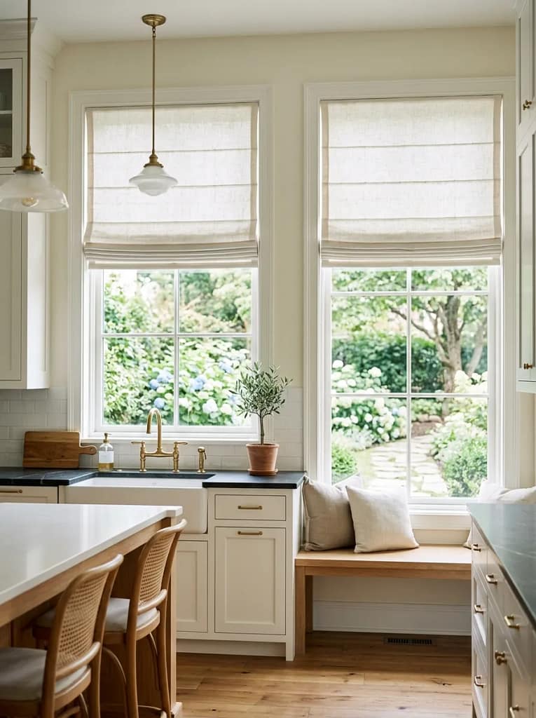 25 Kitchen Decor Ideas That Instantly Upgrade Any Space 25 Window Treatment Upgrade