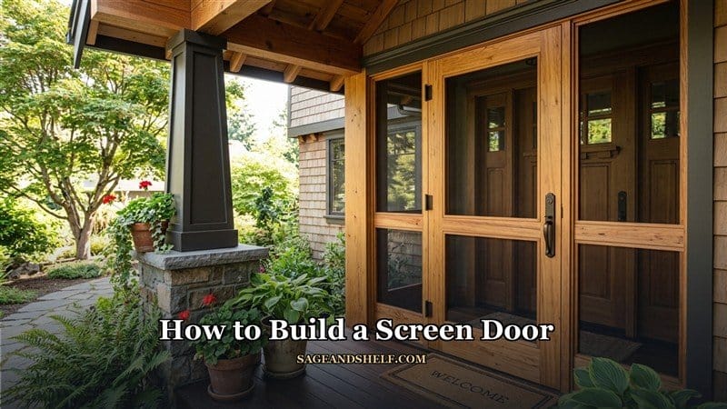 How to Build a Screen Door: 7 Best DIY Steps & Tips 2 How to Build a Screen Door: 7 Best DIY Steps & Tips