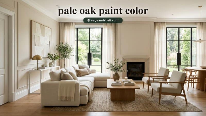 Pale Oak Paint Color: 7 Best Room Ideas & Trim Tips 7 pale oak paint color
