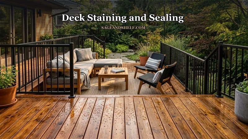 Deck Staining and Sealing: 7 Best Steps & Pro Tips