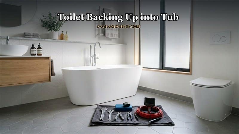 Toilet Backing Up into Tub: 7 Proven Causes & Fixes